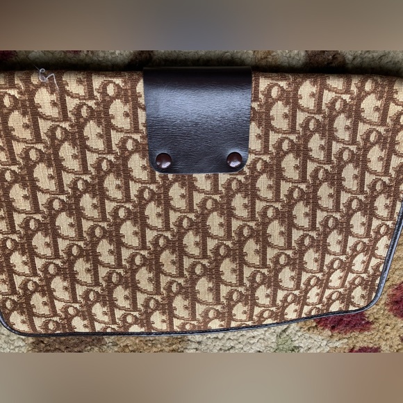 Christian Dior Monogram Trotter Canvas Clutch - Picture 4 of 11